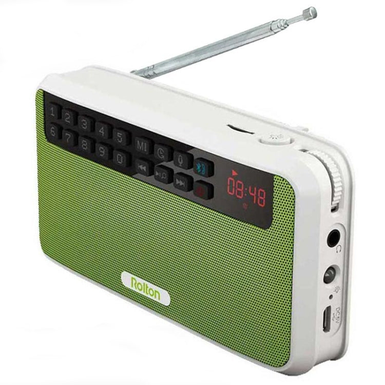 Rolton E500 Bluetooth Speaker 2.1-Channel Built-In Microphone Supports FM Radio