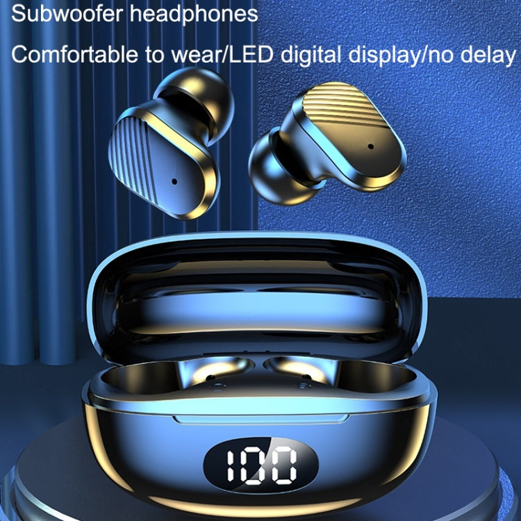 Digital Display Earphones In-Ear High Power Gaming Wireless Sports TWS Earphones