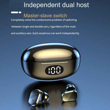 Digital Display Earphones In-Ear High Power Gaming Wireless Sports TWS Earphones