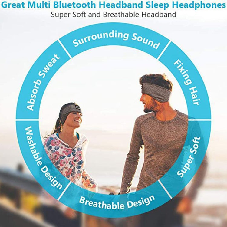 Sleep Bluetooth Bandana Headband Wireless Music Sport Headband Built-in Sleep Music Eye Mask