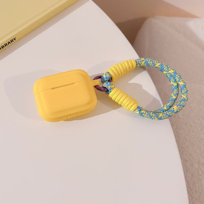 Dopamine Contrast Color Silicone Earphone Cover With Hand Strap, For AirPods 3, For AirPodS Pro 2...