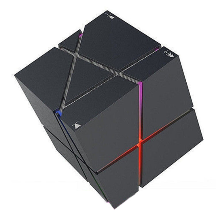 Qone Cube AI Smart Voice-Controlled Bluetooth Speaker RGB Light Mini Wireless Audio��������������...