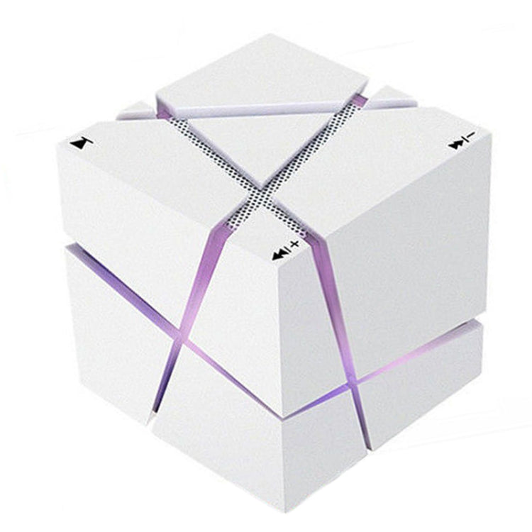 Qone Cube AI Smart Voice-Controlled Bluetooth Speaker RGB Light Mini Wireless Audio��������������...