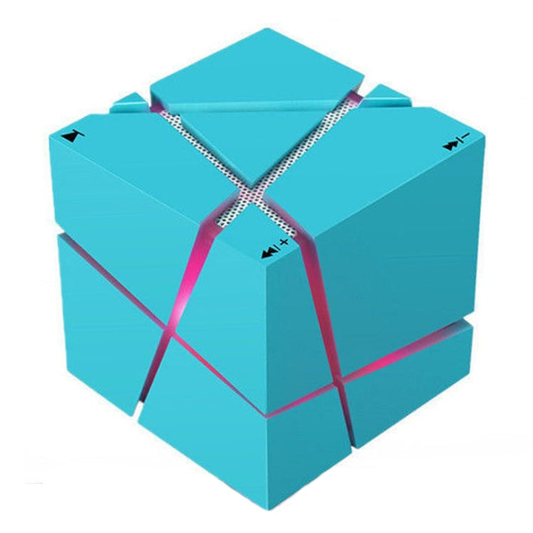 Qone Cube AI Smart Voice-Controlled Bluetooth Speaker RGB Light Mini Wireless Audio��������������...