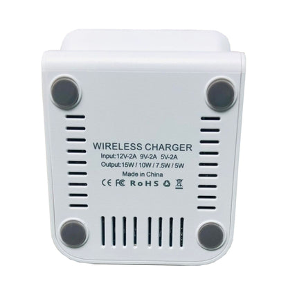 15W Desktop Wireless Charger Mobile Phone Wireless Fast Charging Bracket, Z2 (Black), Z2 (White)