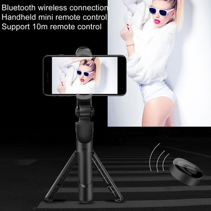 XT09 Live Cell Phone Tripod Selfie Stick Bracket Bluetooth Selfie Stick, XT09