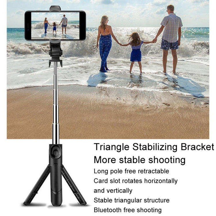 XT09 Live Cell Phone Tripod Selfie Stick Bracket Bluetooth Selfie Stick, XT09