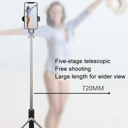 XT09 Live Cell Phone Tripod Selfie Stick Bracket Bluetooth Selfie Stick, XT09