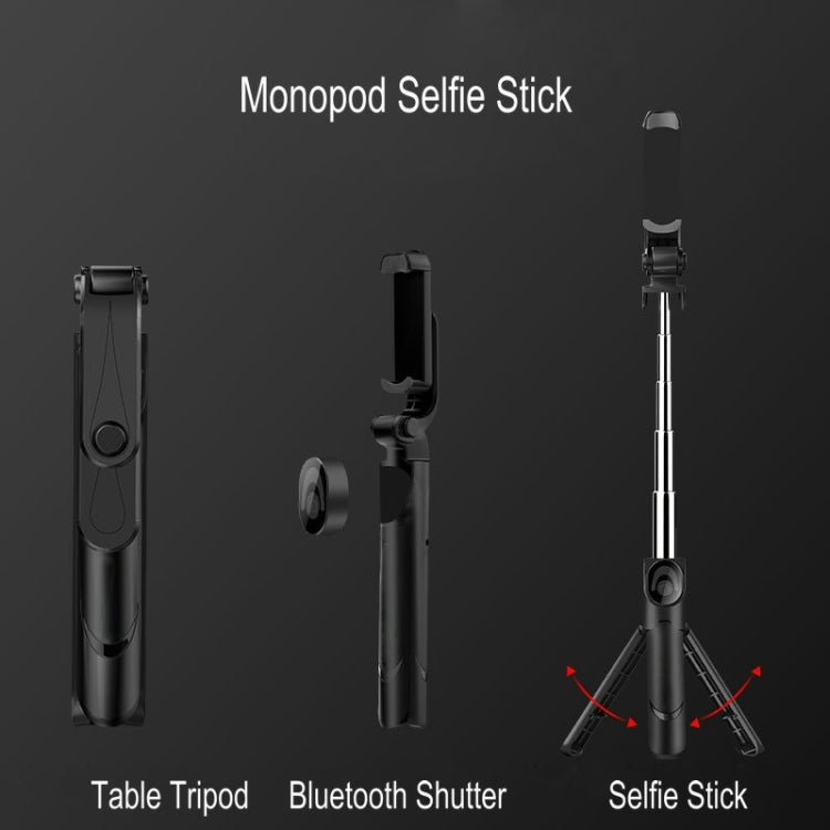 XT09 Live Cell Phone Tripod Selfie Stick Bracket Bluetooth Selfie Stick, XT09