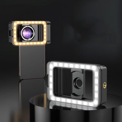APEXEL  Multifunctional Fill Light Phone Clip With 1/4 Inch & M17 M37 Thread Tnterface, APL-FL.23