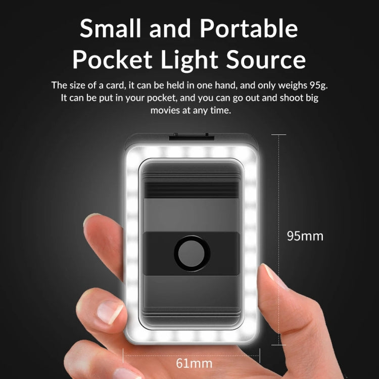 APEXEL  Multifunctional Fill Light Phone Clip With 1/4 Inch & M17 M37 Thread Tnterface, APL-FL.23