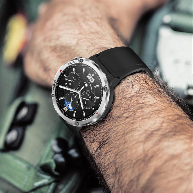 T30 1.6-inch Outdoor Sports Waterproof Smart Music Bluetooth Call Watch, Black, Dark Green�������...