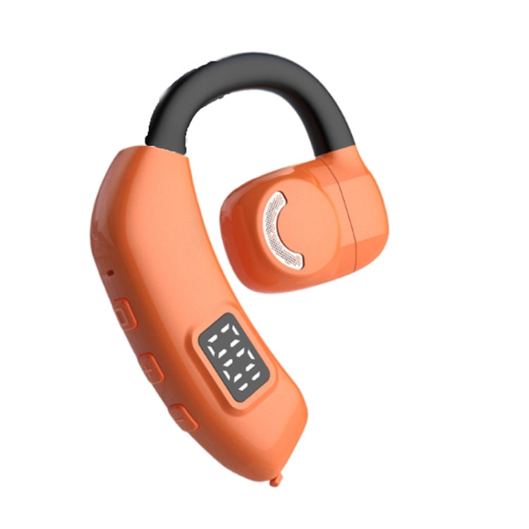 Bluetooth Headset Digital Display Hanging Ear OWS Stereo Sports Earbuds, X30 Black, X30 White����...