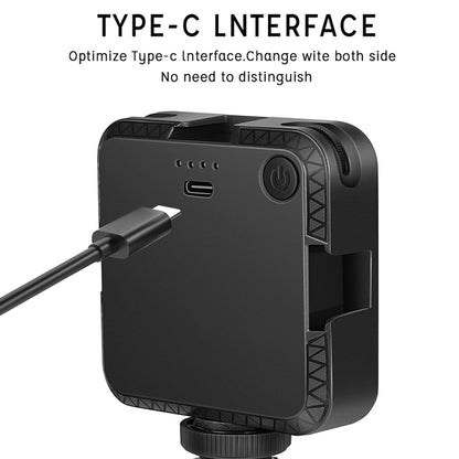 W64 64LEDs Video Conferencing Mobile Laptop Live Fill Light Photography Pocket Lamp, Clip Set����...