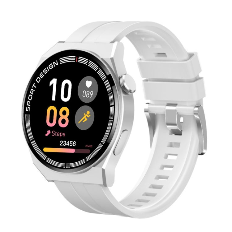 GT3Pro 1.28-Inch Health Monitoring Bluetooth Call Smart Watch With NFC, Black Silicone�����������...