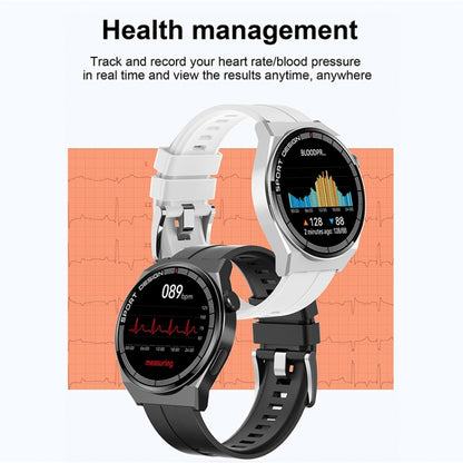 GT3Pro 1.28-Inch Health Monitoring Bluetooth Call Smart Watch With NFC, Black Silicone�����������...