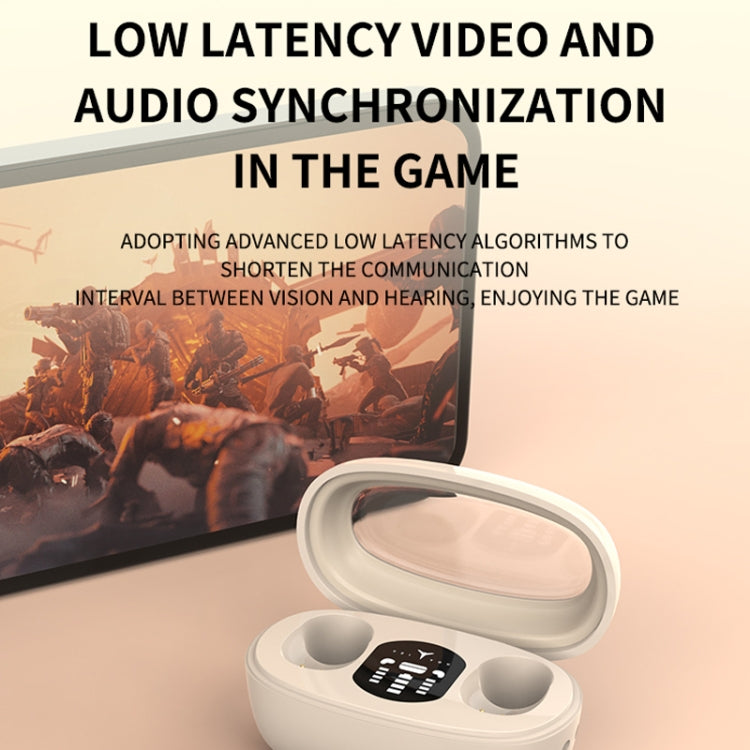 Mini TWS Bluetooth Earphones With Rectangular Bin