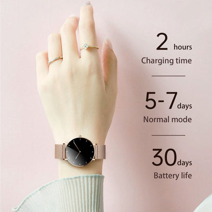 T8 1.3-inch Heart Rate/Blood Pressure/Blood Oxygen Monitoring Bluetooth Smart Watch, Gold, Silver...