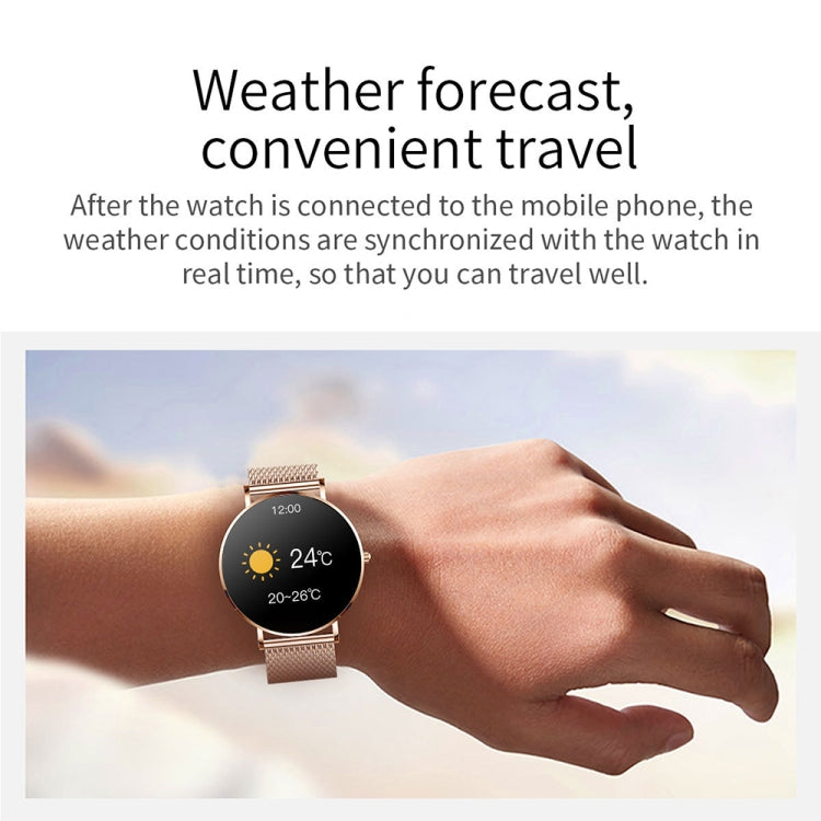 T8 1.3-inch Heart Rate/Blood Pressure/Blood Oxygen Monitoring Bluetooth Smart Watch, Gold, Silver...