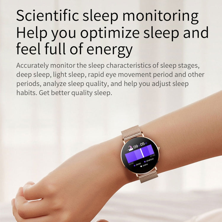T8 1.3-inch Heart Rate/Blood Pressure/Blood Oxygen Monitoring Bluetooth Smart Watch, Gold, Silver...