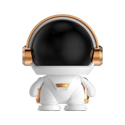 Mini Astronaut Portable Smart Subwoofer Bluetooth Speaker, White Gray, Platinum������������������...