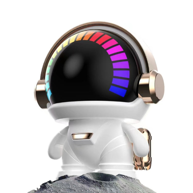 Mini Astronaut Portable Smart Subwoofer Bluetooth Speaker, White Gray, Platinum������������������...