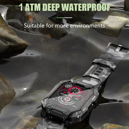 C20Plus 1.81-inch Health Monitoring Waterproof Bluetooth Call Smart Watch, Black, Green����������...