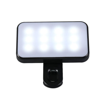 Selfie Fill Light Rechargeable 3 Color Temperature Clip On For Phone, Laptop, Tablet Meeting�����...