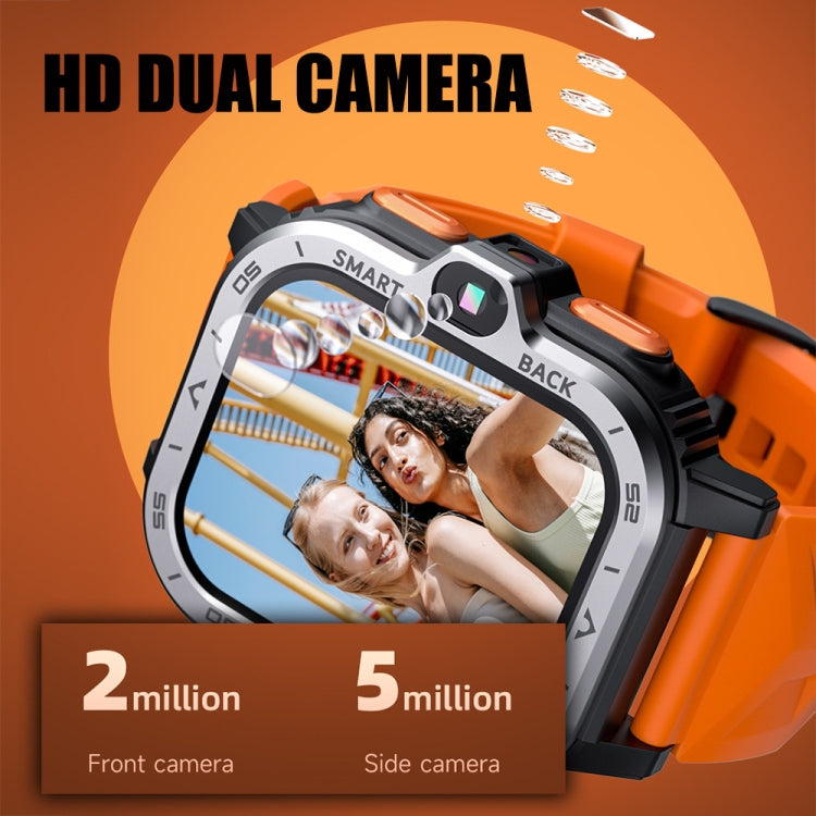 LOKMAT APPLLP 4 MAX 2.02-Inch Android 8.1 Full Network Wifi Card Bluetooth Smart Watch�����������...