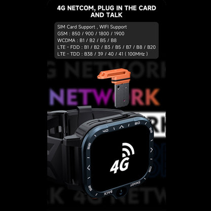 LOKMAT APPLLP 4 MAX 2.02-Inch Android 8.1 Full Network Wifi Card Bluetooth Smart Watch�����������...