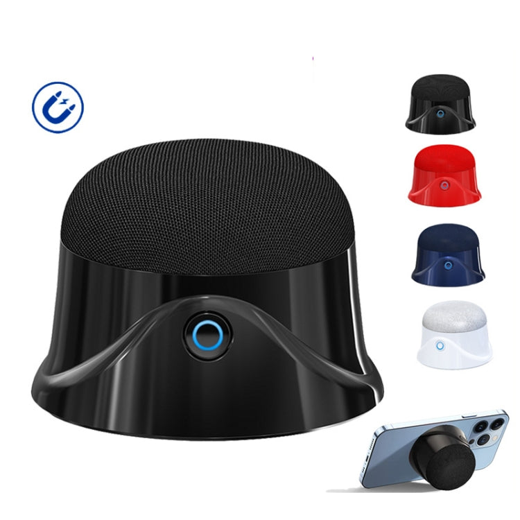 Magnetic Wireless Bluetooth Speaker Subwoofer Mini Portable TWS Mobile Phone Speaker, CQ01 Black�...