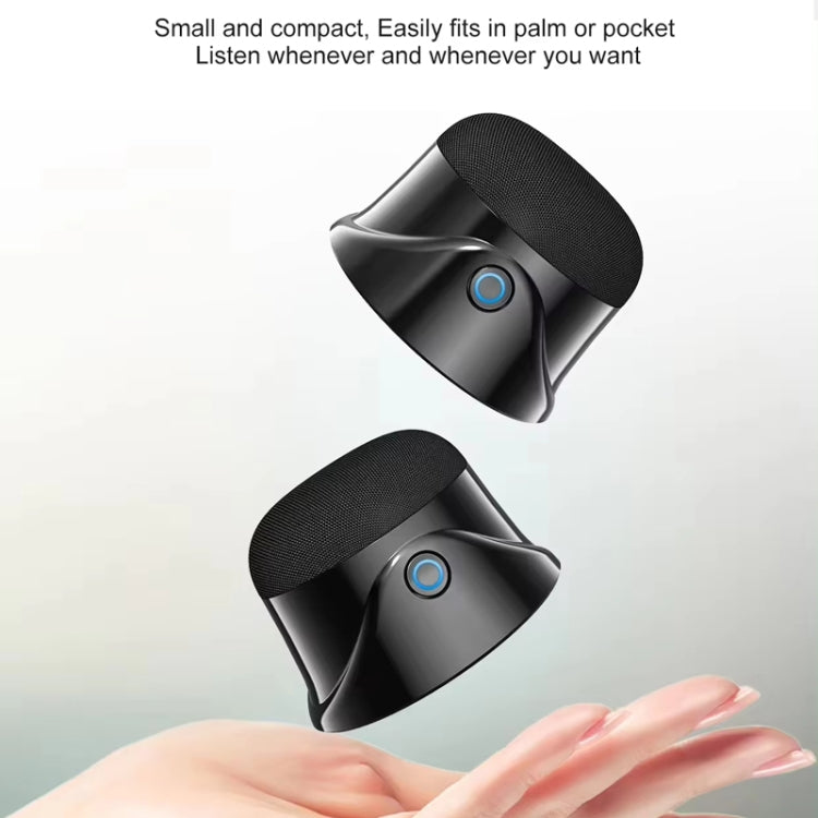 Magnetic Wireless Bluetooth Speaker Subwoofer Mini Portable TWS Mobile Phone Speaker, CQ01 Black�...