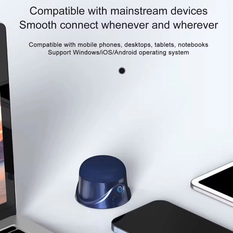 Magnetic Wireless Bluetooth Speaker Subwoofer Mini Portable TWS Mobile Phone Speaker, CQ01 Black�...