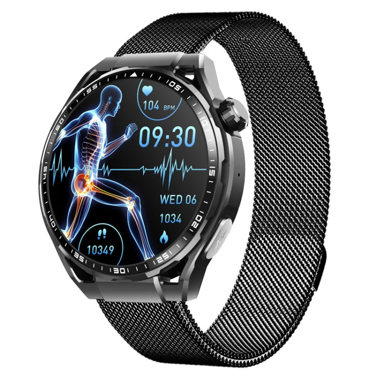 F200 Smart Health Watch ECG Electrocardiogram Blood Sugar Monitoring 1.55 Inch Round Screen������...