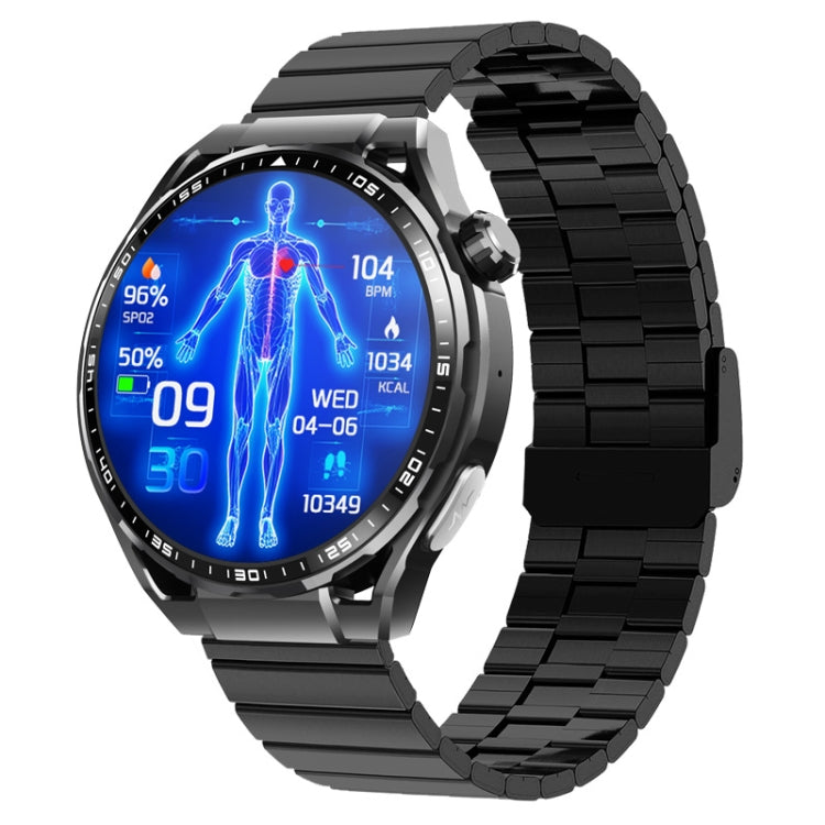 F200 Smart Health Watch ECG Electrocardiogram Blood Sugar Monitoring 1.55 Inch Round Screen������...