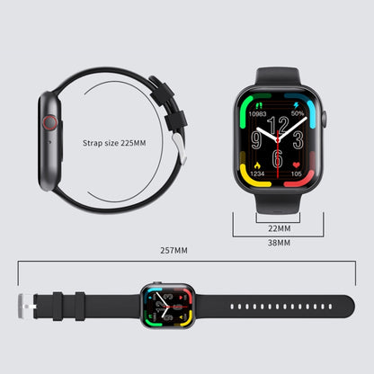 F70  2.1 Inch Screen Smart Watch With Blood Sugar/Blood Oxygen Monitoring /SOS Alarm/100+ Sports ...