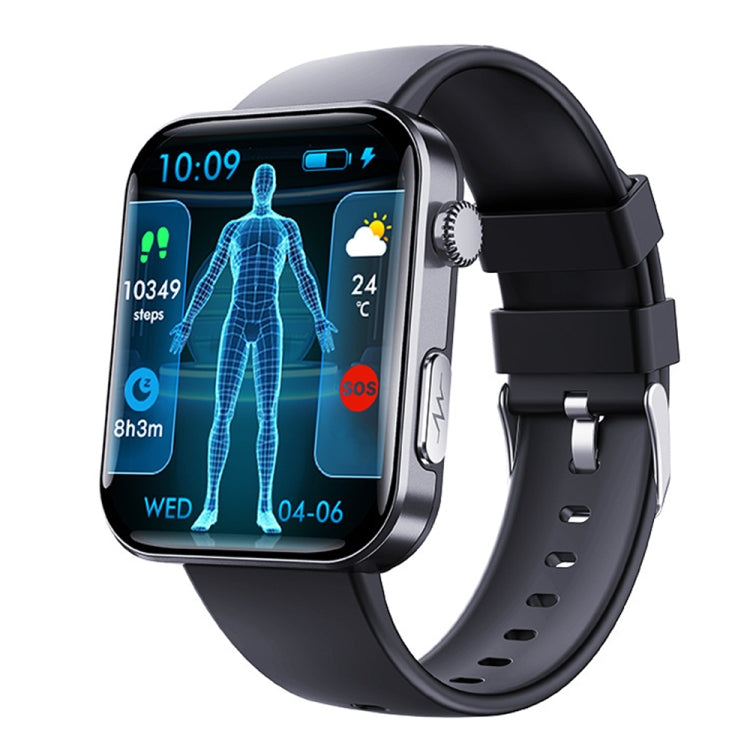 F300  2.1-Inch Screen Smart Watch Supports Bluetooth Calls/ECG/Blood Composition Analysis/50+ Spo...