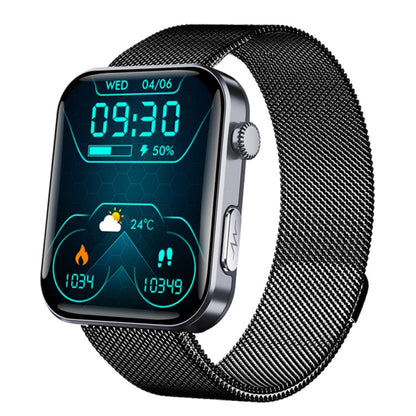 F300  2.1-Inch Screen Smart Watch Supports Bluetooth Calls/ECG/Blood Composition Analysis/50+ Spo...