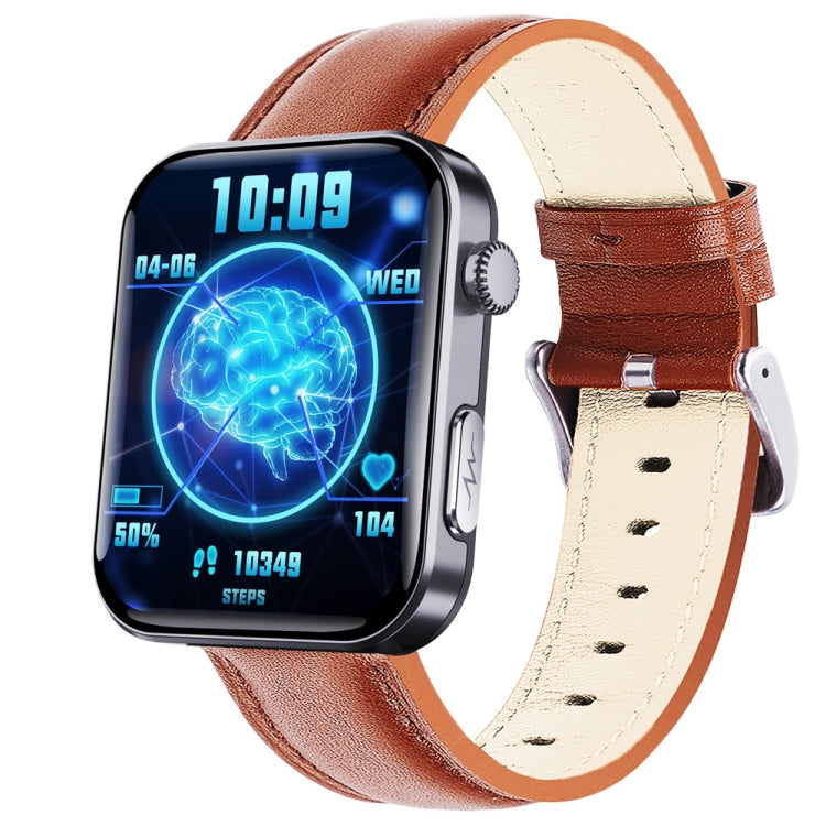 F300  2.1-Inch Screen Smart Watch Supports Bluetooth Calls/ECG/Blood Composition Analysis/50+ Spo...