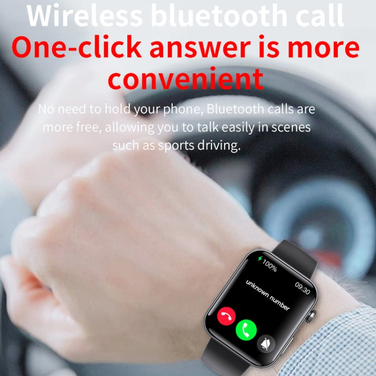F300  2.1-Inch Screen Smart Watch Supports Bluetooth Calls/ECG/Blood Composition Analysis/50+ Spo...