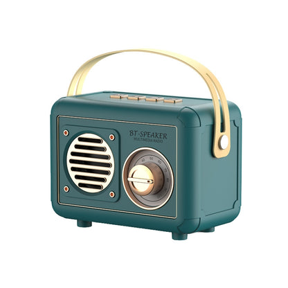 FT-BT20 Mini Retro Card USB Flash Drive FM Radio Wireless Bluetooth Speaker