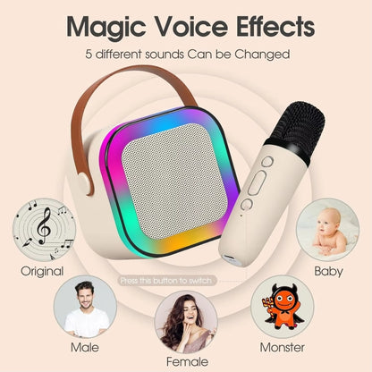 Outdoor Home Portable Wireless Karaoke Sound Cell Phone Integrated Microphone Smart Speaker������...