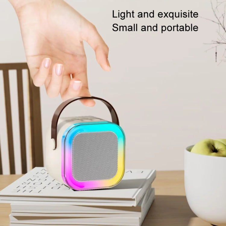 Outdoor Home Portable Wireless Karaoke Sound Cell Phone Integrated Microphone Smart Speaker������...