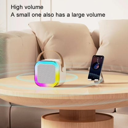 Outdoor Home Portable Wireless Karaoke Sound Cell Phone Integrated Microphone Smart Speaker������...