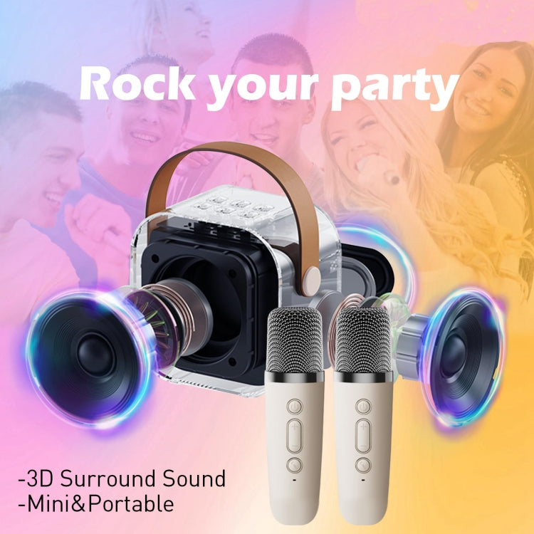 Outdoor Home Portable Wireless Karaoke Sound Cell Phone Integrated Microphone Smart Speaker������...