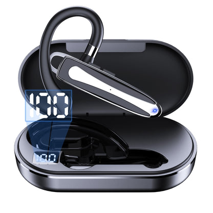 Bluetooth Earphone With Digital Display Charging Compartment Wireless Earphone For Car Talking No...