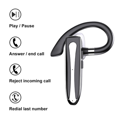 Bluetooth Earphone With Digital Display Charging Compartment Wireless Earphone For Car Talking No...