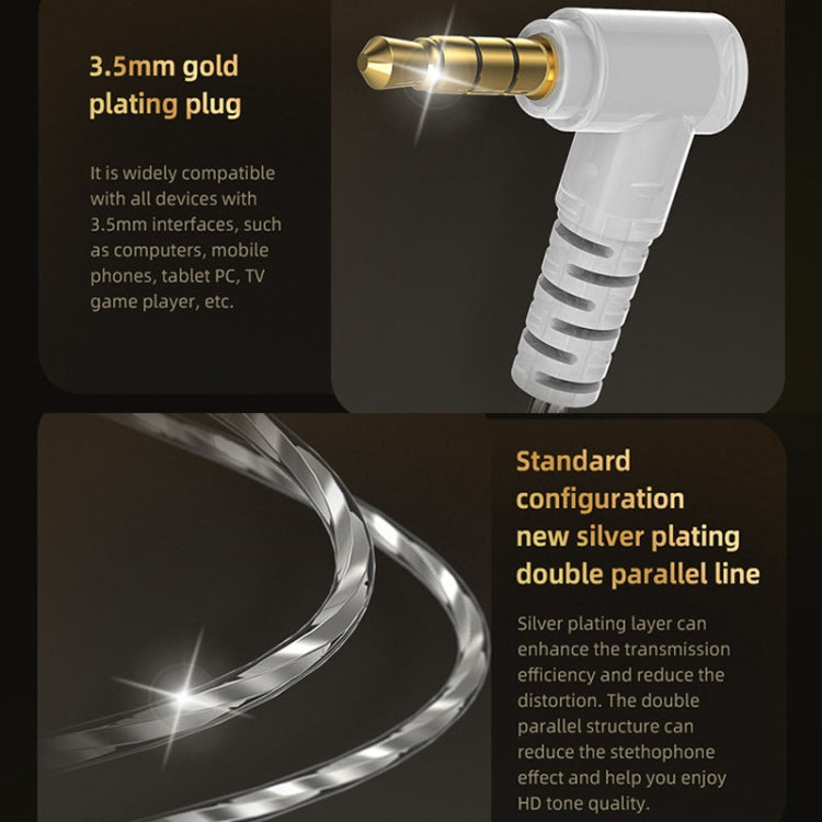 3.5mm Mobile Phone Earphones Sports In-Ear Pluggable Stage Earphone, QKZ HBB With Microphone�����...