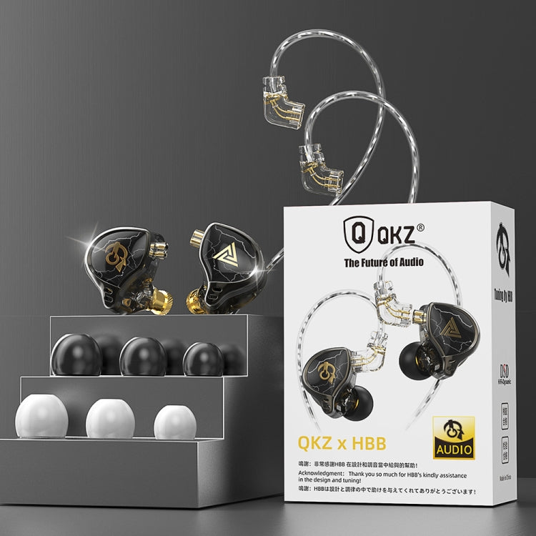 3.5mm Mobile Phone Earphones Sports In-Ear Pluggable Stage Earphone, QKZ HBB With Microphone�����...