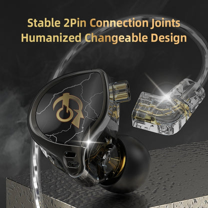 3.5mm Mobile Phone Earphones Sports In-Ear Pluggable Stage Earphone, QKZ HBB With Microphone�����...
